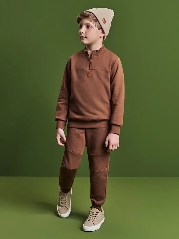 CONJUNTO INFANTIL DIVERTTO BLUSÃO E CALÇA JOGGER EM MOLETOM FELPADO - 022261150