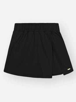 CONJUNTO INFANTIL CINTI BLUSA CROPPED COM POMPOM E SHORT-SAIA - 12729