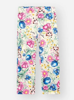CONJUNTO INFANTIL CINTI BLUSA E CALÇA ESTAMPADA - 12741