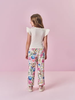 CONJUNTO INFANTIL CINTI BLUSA E CALÇA ESTAMPADA - 12741 CONJUNTO INFANTIL CINTI BLUSA E CALÇA ESTAMPADA - 12741