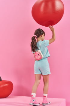 CONJUNTO INFANTIL CINTI BLUSA E SHORT ACOMPANHA MOCHILA DE MELANCIA - 12560 CONJUNTO INFANTIL CINTI BLUSA E SHORT ACOMPANHA MOCHILA DE MELANCIA - 12560
