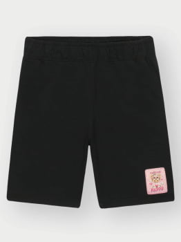 CONJUNTO INFANTIL CINTI BLUSA ESTAMPA DE CACHORRINHA E SHORT CICLISTA - 12580