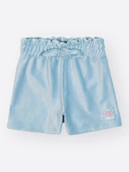 CONJUNTO INFANTIL CINTI BODY EM COTTON ESTAMPADO E SHORTS EM VELUDO COTELÊ DE MALHA - 10548