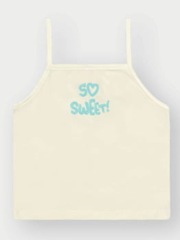 CONJUNTO INFANTIL CINTI REGATA EM COTTON ACOMPANHA SHORT E KIMONO - 12586