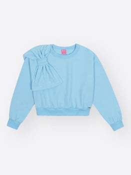 CONJUNTO INFANTIL CINTII BLUSÃO E CALÇA EM MOLETINHO WAFFLE - 012261640