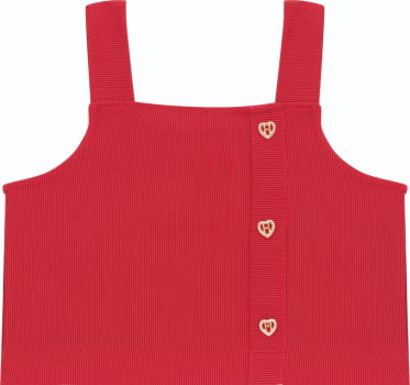 CONJUNTO INFANTIL KIKI BLUSA E SHORT SAIA EM MALHA TEXTURIZADA VERMELHO - 3450085 CONJUNTO INFANTIL KIKI BLUSA E SHORT SAIA EM MALHA TEXTURIZADA VERMELHO - 3450085