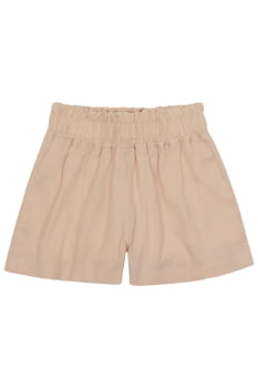 CONJUNTO INFANTIL KUKIÊ BLUSA BOXY EM MEIA MALHA E SHORTS EM BLEND DE LYOCELL - 87338
