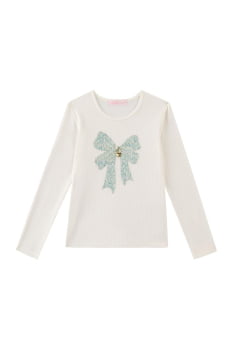 CONJUNTO INFANTIL KUKIÊ BLUSA EM CANELADO E SHORTS EM TWEED COMFY - 90917