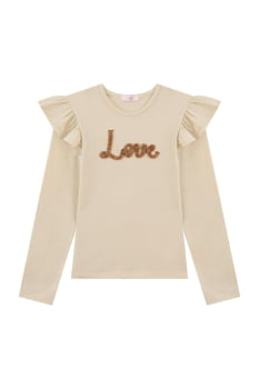 CONJUNTO INFANTIL KUKIÊ BLUSA EM COTTON E SHORT SAIA EM MOLECOTTON - 90231