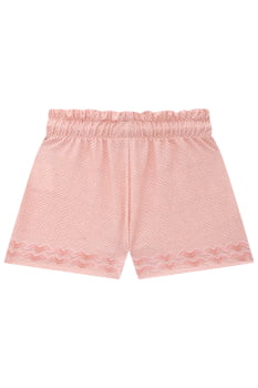 CONJUNTO INFANTIL KUKIÊ BLUSA EM COTTON LINHO E SHORTS EM MALHA POWER - 76053