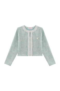 CONJUNTO INFANTIL KUKIÊ CASAQUETO E SHORT-SAIA EM TWEED COMFY - 90922