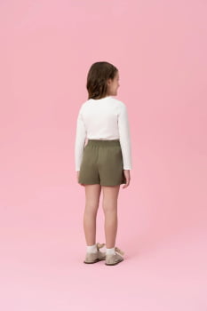 CONJUNTO INFANTIL MON SUCRÉ BLUSA MANGA LONGA E SHORT-SAIA - 51138028210