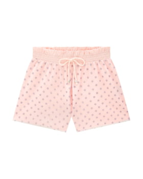CONJUNTO INFANTIL NINA GO REGATA EM COTTON E SHORT CLOCHARD EM COTTON COM TULE - 2254046