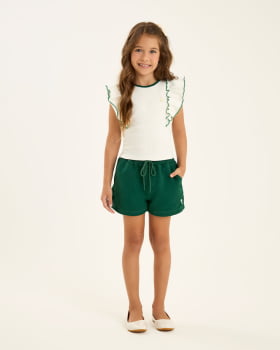 CONJUNTO INFANTIL ONDA MARINHA REGATA EM RIBANA CANELADA E SHORT EM MOLETINHO - 1254059 CONJUNTO INFANTIL ONDA MARINHA REGATA EM RIBANA CANELADA E SHORT EM MOLETINHO - 1254059