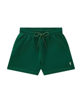 CONJUNTO INFANTIL ONDA MARINHA REGATA EM RIBANA CANELADA E SHORT EM MOLETINHO - 1254059