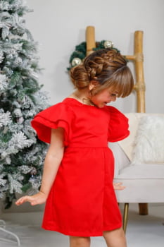 MACAQUINHO INFANTIL MARIAS COM AMARRAÇÃO NAS COSTAS - 823553