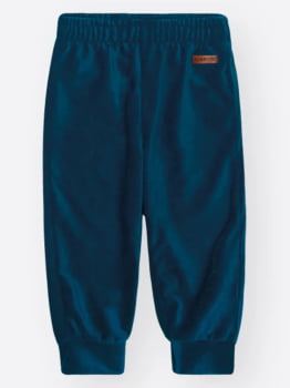 CONJUNTO INFANTIL DIVERTTO BLUSÃO EM MOLETOM LINHO E CALÇA JOGGER EM VELUDO COTELÊ DE MALHA - 022260500