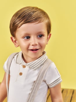 CONJUNTO INFANTIL DIVERTTO BODY POLO E CALÇACOM SUSPENSÓRIO - 16312 CONJUNTO INFANTIL DIVERTTO BODY POLO E CALÇACOM SUSPENSÓRIO - 16312