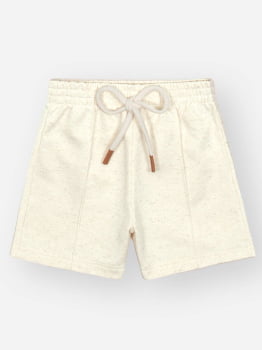 CONJUNTO INFANTIL DIVERTTO CAMISA EM MEIA MALHA E BERMUDA EM MOLETOM - 16311