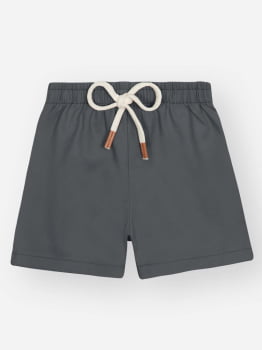 CONJUNTO INFANTIL DIVERTTO CAMISA POLO COM BORDADO E BERMUDA EM SARJA - 16309