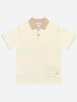 CONJUNTO INFANTIL DIVERTTO CAMISA POLO E BERMUDA - 17786