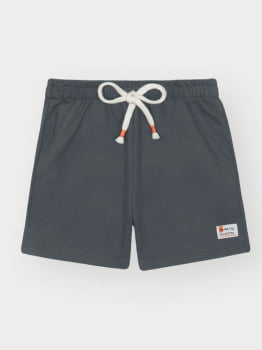 CONJUNTO INFANTIL DIVERTTO CAMISETA COM ESTAMPA DE DINO 3D E BERMUDA EM MOLETOM - 16254