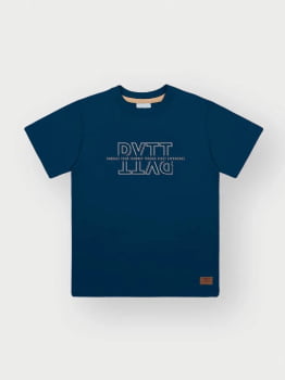 CONJUNTO INFANTIL DIVERTTO CAMISETA COM ESTAMPA E BERMUDA MOLETOM - 27043