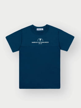 CONJUNTO INFANTIL DIVERTTO CAMISETA EM MEIA MALHA ESTAMPA 3D E BERMUDA EM MOLETOM - 27030
