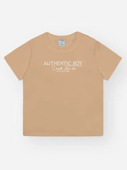 CONJUNTO INFANTIL DIVERTTO CAMISETA ESTAMPADA CAMISA  EM LINHO E BERMUDA EM TECIDO SUSTENTÁVEL - 16270 