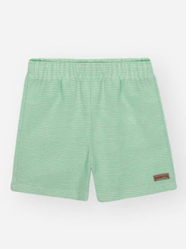 CONJUNTO INFANTIL DIVERTTO CAMISETA ESTAMPADA CAMISA  EM LINHO E BERMUDA EM TECIDO SUSTENTÁVEL - 16270 