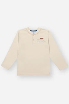 CONJUNTO INFANTIL DIVERTTO CAMISETA MANGA LONGA E CALÇA MOUNTAINS DUNA - 17873