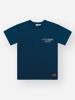 CONJUNTO INFANTIL DIVERTTO CAMISETA TEXTURIZADA E BERMUDA EM MOLETINHO - 27131