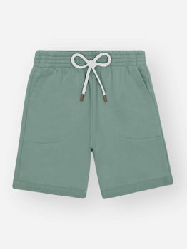 CONJUNTO INFANTIL DIVERTTO CAMISETA TEXTURIZADA E BERMUDA EM MOLETINHO - 27131