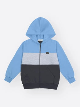 CONJUNTO INFANTIL DIVERTTO JAQUETA E CALÇA EM MOLETOM FELPADO - 127281