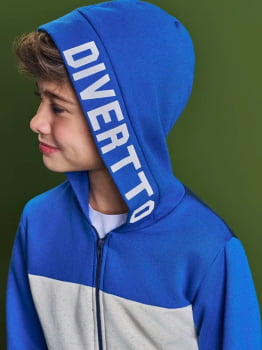 CONJUNTO INFANTIL DIVERTTO JAQUETA E CALÇA JOGGER EM MOLETOM FELPADO - 022261370 CONJUNTO INFANTIL DIVERTTO JAQUETA E CALÇA JOGGER EM MOLETOM FELPADO - 022261370