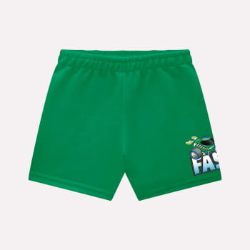 CONJUNTO INFANTIL KYLY REGATA ESTAMPA  E BERMUDA ESTAMPA FAST - 1000945