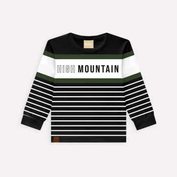 CONJUNTO INFANTIL MILON CAMISETA EM MEIA MALHA E CALÇA EM MOLETOM - 2000828