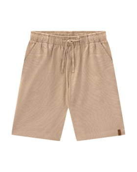 CONJUNTO INFANTIL ONDA MARINHA BATA EM PIQUET CONFORT E BERMUDA EM LINHO - 1254113