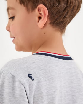 CONJUNTO INFANTIL ONDA MARINHA BLUSÃO E CALÇA EM MOLETOM FELPADO - 1251061