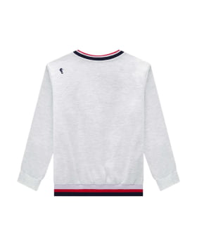 CONJUNTO INFANTIL ONDA MARINHA BLUSÃO E CALÇA EM MOLETOM FELPADO - 1251061