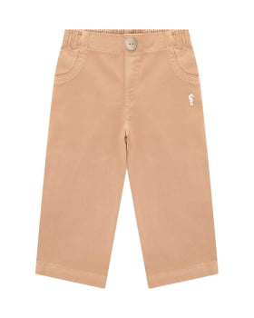 CONJUNTO INFANTIL ONDA MARINHA BODY CAMISA EM TRICOLINE E CALÇA EM SARJA MOLETOM - 1251016