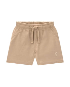 CONJUNTO INFANTIL ONDA MARINHA CAMISA EM LINHO LEVE E BERMUDA EM LINHO COM ELASTANO - 1254035