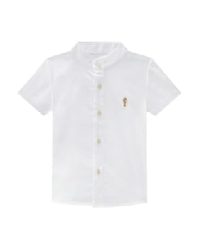 CONJUNTO INFANTIL ONDA MARINHA CAMISA EM LINHO LEVE E BERMUDA EM VISCOLINHO - 1254006