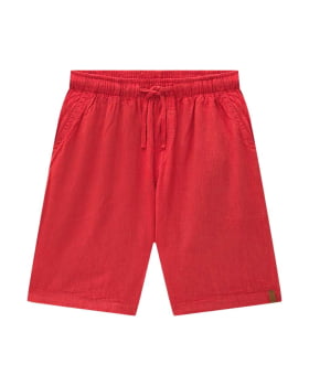 CONJUNTO INFANTIL ONDA MARINHA CAMISA EM TRICOLINE E BERMUDA EM VISCOLINHO - 1254110