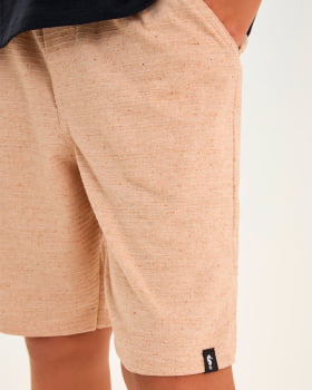 CONJUNTO INFANTIL ONDA MARINHA CAMISA POLO EM PIQUET CONFORT E BERMUDA EM MALHA TRABALHA - 1254107