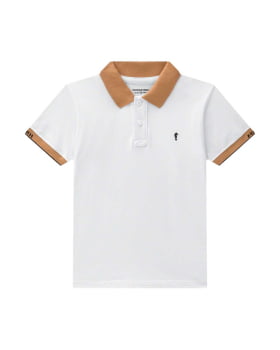 CONJUNTO INFANTIL ONDA MARINHA CAMISA POLO EM PIQUET CONFORT E EBERMUDA EM MOLETINHO - 1254108