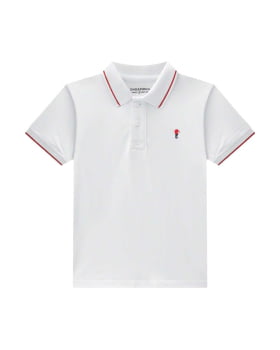 CONJUNTO INFANTIL ONDA MARINHA CAMISA POLO EM PIQUET E BERMUDA EM SARJA - 1254115