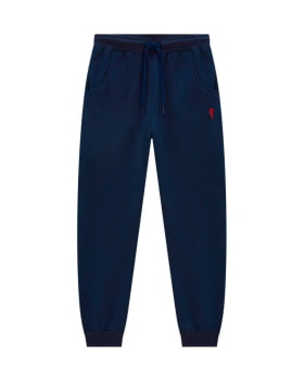 CONJUNTO INFANTIL ONDA MARINHA JAQUETA E CALÇA EM MOLETOM - 1251069