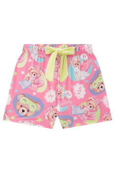 PIJAMA INFANTIL KUKIÊ BLUSA EM MALHA FRESH E SHORTS EM MALHA COMFY - 75068