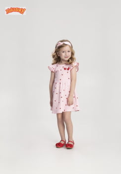 VESTIDO INFANTIL ALAKAZOO ESTAMPADO - 65315